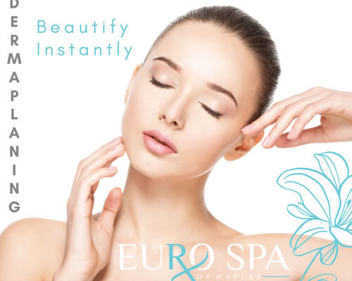 Dermaplaning facial Eurospa of naples. Naples best med spa